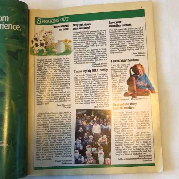 CANADIAN LIVING, MARCH 21,1987. -HOWIE MANDEL VINTAGE Canadiana 134 pages - #226 - Picture 5 of 12